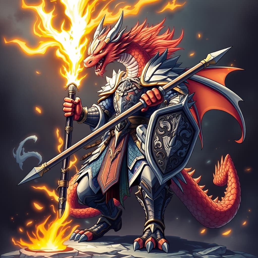 雷属性のドラゴンナイトのモンスター